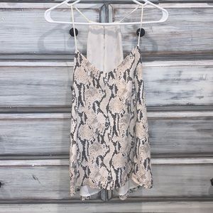 Express Snake Skin Tank Top